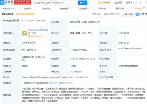 王力宏公司全資入股成功金字塔科貿公司 項目策劃與公關服務的戰略布局